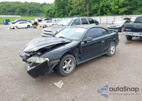 1997 Ford Mustang из США, поврежденный, VIN 1FALP4046VF199293